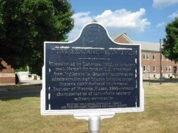 Fort Benjamin Harrison Marker. Click for full size. Fort Benjamin Harrison Marker image. Click for full size.
