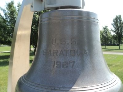 U.S.S. Saratoga Marker image. Click for full size.