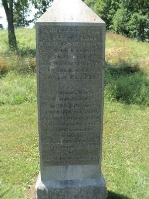 Saratoga 1777 Marker image. Click for full size.
