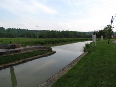Restored Section of Whitewater Canal image. Click for full size.