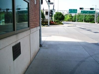 Original Site of St. Paul Methodist Church Marker. Click for full size. Original Site of St. Paul Methodist Church Marker image. Click for full size.