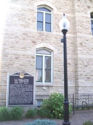 U.S. Post Office and Courthouse (Old City Hall) Marker. Click for full size. U.S. Post Office and Courthouse (Old City Hall) Marker image. Click for full size.