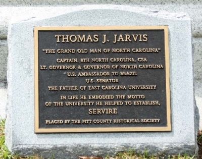 Thomas J. Jarvis Marker image. Click for full size.
