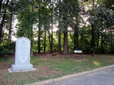 Battle of Big Bethel Monument & CWT Marker. Click for full size. Battle of Big Bethel Monument & CWT Marker image. Click for full size.