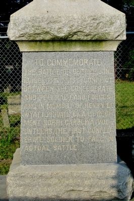 Big Bethel UDC Monument. Click for full size. Big Bethel UDC Monument image. Click for full size.