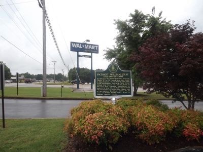 Patriot William Gray Marker. Click for full size. Patriot William Gray Marker image. Click for full size.