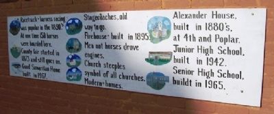 100 Years of Syracuse History Mural Marker. Click for full size. 100 Years of Syracuse History Mural Marker image. Click for full size.