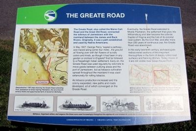 The Greate Road Marker. Click for full size. The Greate Road Marker image. Click for full size.