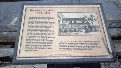 Humphry Marshall Marker image. Click for full size.
