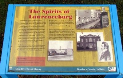 The Spirits of Lawrenceburg Marker image. Click for full size.