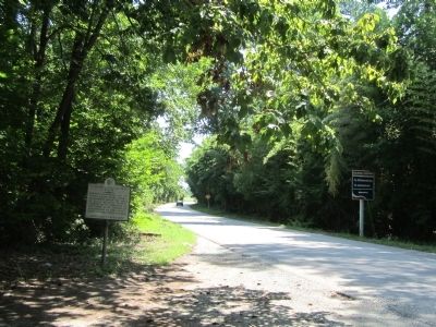 Washington-Rochambeau Route Marker. Click for full size. Washington-Rochambeau Route Marker image. Click for full size.