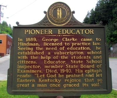 Pioneer Educator Marker image. Click for full size.