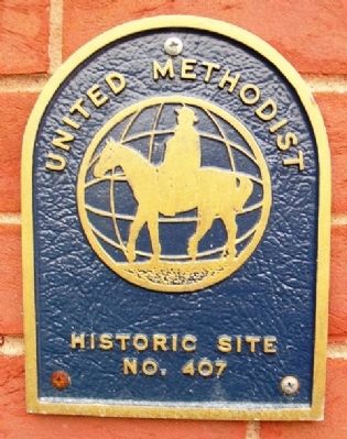 United Methodist Historic Site Marker image. Click for full size.