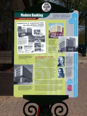 Modern Banking Marker. Click for full size. Modern Banking Marker image. Click for full size.