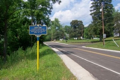 Newtown Marker. Click for full size. Newtown Marker image. Click for full size.
