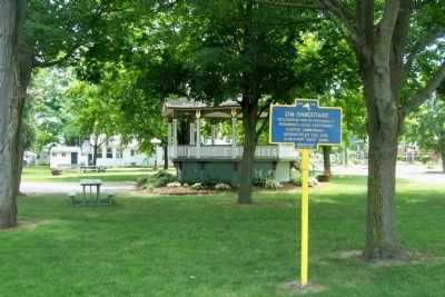 Zim Bandstand Marker. Click for full size. Zim Bandstand Marker image. Click for full size.