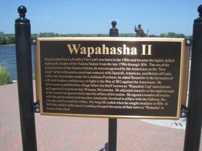 Wapahasha II Marker image. Click for full size.