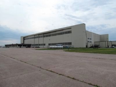 North Double-Cantilever Hangar. Click for full size. North Double-Cantilever Hangar image. Click for full size.