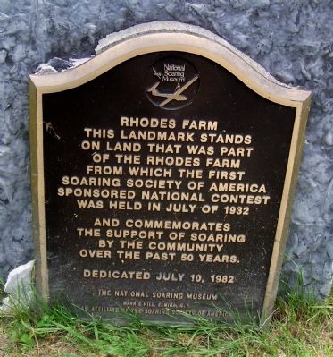 Rhodes Farm Marker image. Click for full size.