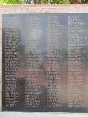 Vietnam War Memorial. Click for full size. Vietnam War Memorial image. Click for full size.