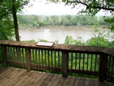The Missouri River Marker. Click for full size. The Missouri River Marker image. Click for full size.