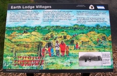 Earth Lodge Villages Marker. Click for full size. Earth Lodge Villages Marker image. Click for full size.