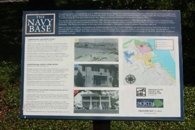 The Navy Base Marker. Click for full size. The Navy Base Marker image. Click for full size.