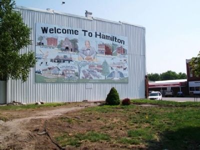 Welcome to Hamilton Mural at J.C. Penney Park image. Click for full size.