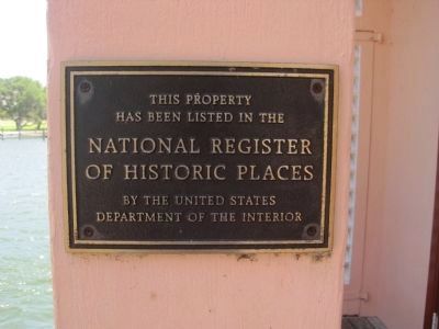 The Boathouse is listed in the National Register of Historic Places. Click for full size. The Boathouse is listed in the National Register of Historic Places image. Click for full size.