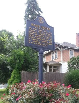 Maris House Marker image. Click for full size.