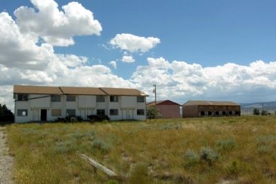Abandoned Apartment Buildings in Jeffrey City image. Click for full size.
