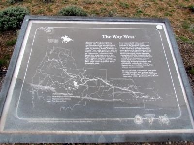 The Way West Marker image. Click for full size.
