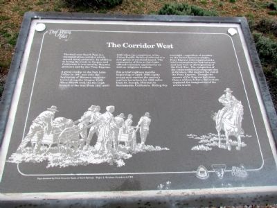 The Corridor West Marker image. Click for full size.