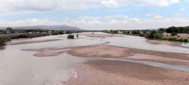 The Rio Grande. Click for full size. The Rio Grande image. Click for full size.