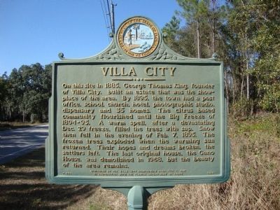 Villa City Marker. Click for full size. Villa City Marker image. Click for full size.