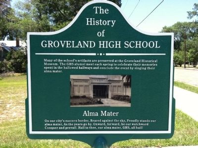 The History of Groveland High School Marker Side 2 image. Click for full size.
