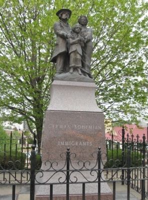 German–Bohemian Immigrants Monument image. Click for full size.