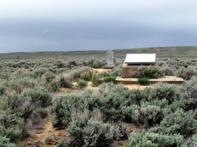 Three "Parting of the Ways" Markers at this Location. Click for full size. Three "Parting of the Ways" Markers at this Location image. Click for full size.