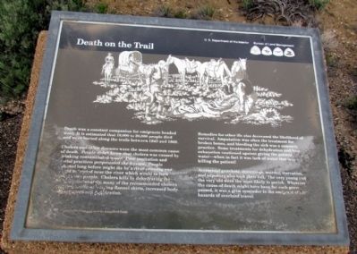Death on the Trail Marker. Click for full size. Death on the Trail Marker image. Click for full size.