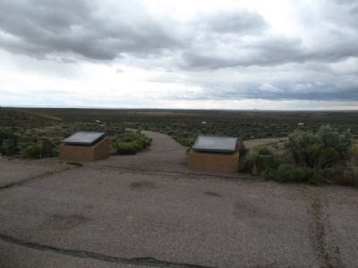 Pilot Butte Marker. Click for full size. Pilot Butte Marker image. Click for full size.