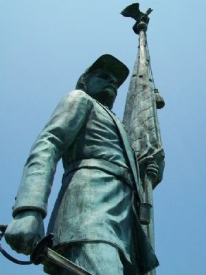 Phil Kearny Post No. 19 G.A.R. Memorial Statue image. Click for full size.