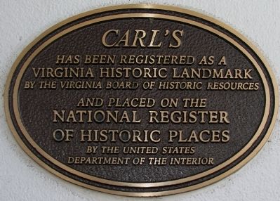 Carl's Marker. Click for full size. Carl's Marker image. Click for full size.