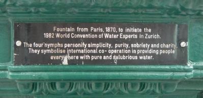 Fountain from Paris Marker. Click for full size. Fountain from Paris Marker image. Click for full size.