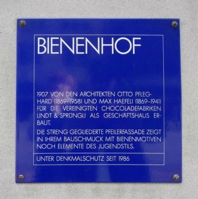Bienenhof Marker image. Click for full size.