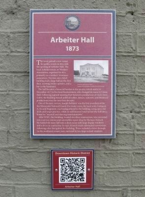 Arbeiter Hall Marker image. Click for full size.