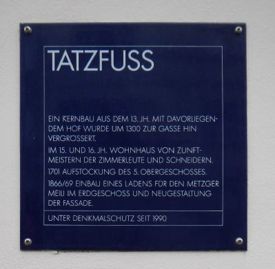 Tatzfuss Marker image. Click for full size.