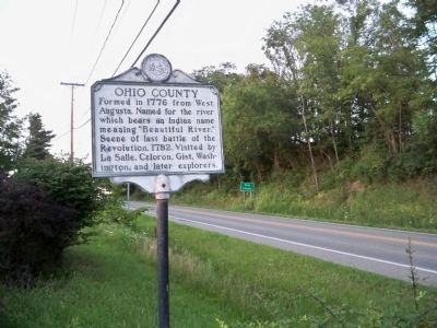 Ohio County Marker image. Click for full size.