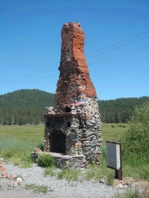 The Chimney and Marker. Click for full size. The Chimney and Marker image. Click for full size.