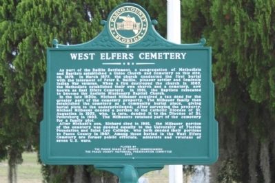 West Elfers Cemetery Marker image. Click for full size.