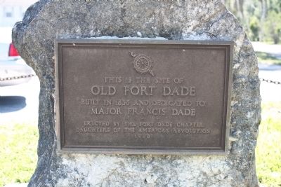 Site of Old Fort Dade Marker image. Click for full size.